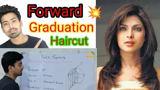 Forward Graduation Haircut 45° By Arif Malik +91 9716534717