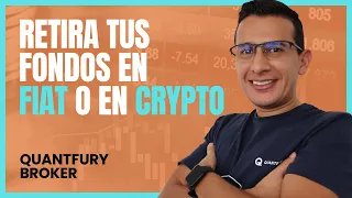 💸Cómo RETIRAR dinero de Quantfury a banco - 2024