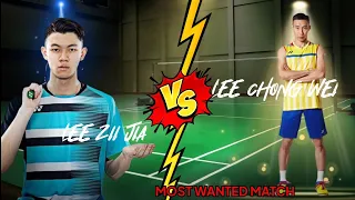 LEE Zii Jia Vs LEE Chong Wei _ Most Wanted Match _ LEE Zii Jia and LEE Chong Wei are Training ! Pt.1