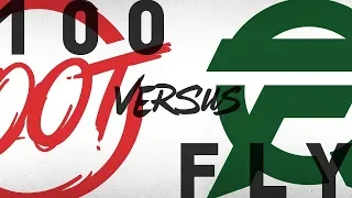 100 vs FLY - Quarterfinals Game 3 (Summer 2018 Playoffs)