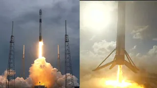 Falcon 9 launches SES-22 and Falcon 9 first stage landing