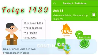 Let's Learn German With Duolingo | Episode 1439