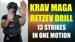 BRUTAL KRAV MAGA Retzev Drill of Krav Maga Azerbaijan Centre