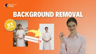 How to Export a Video with Transparent Background? | Virbo's New Updates