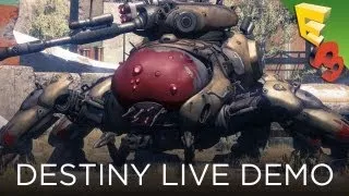 Destiny GAMEPLAY REVEALED! Live Demo Walkthrough from Sony's E3 2013 Press Conference