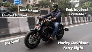 Preowned Harley Davidson Forty Eight for Sale | Full Review | ALL ABOUT BIKES INDIA