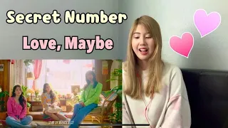 [MV] SECRET NUMBER(시크릿넘버) _ Love, Maybe(사랑인가 봐) (사내맞선 OST Part.5) (Special Clip Ver.) Reaction Video