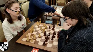 Pinkamena (1420) vs T. Butuzova (1532). Chess Fight Night. CFN. Rapid