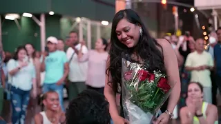 Beautiful Times Square NASDAQ Billboard & Flash Mob Proposal