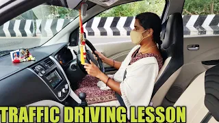 How To Drive A Car In Chennai Traffic | Safety Tips To Drive in Moving Traffic | City Car Trainers