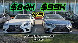 $84k vs $99k | 2018 Lexus LS 500 Comparison