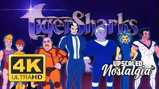 TigerSharks  Opening Theme (1987) | Remastered 4K Ultra HD. Upscale