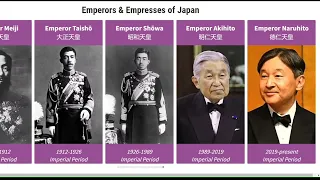 Every Emperor and Empress of Japan past to present