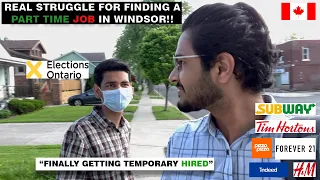 JOB HUNT IN WINDSOR | INTERNATIONAL STUDENT IN CANADA 2022| STRUGGLE IN CANADA | STRUGGLE FOR JOBS |