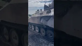 FV103 Spartan британский БТР, переданный Украине, уничтожен под Бахмутом (Артемовском).