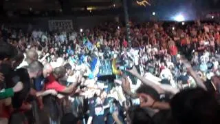 Mirko Crocop entering the arena at UFC 99