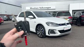 Approved Used Volkswagen Golf GTE Advance 1.4 Petrol Hybrid 204ps Pure White | Wrexham Volkswagen