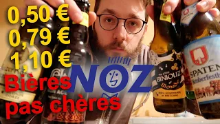 11 bières en dégustation 🍺 Bières pas chères chez NOZ
