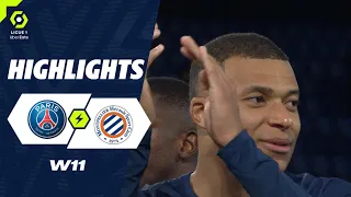 PARIS SAINT-GERMAIN - MONTPELLIER HÉRAULT SC (3 - 0) - Highlights - (PSG - MHSC) / 2023-2024