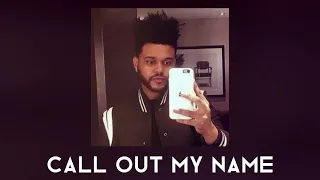 The Weeknd-Call Out My Name (speed, pitched up)