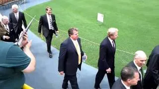 Mark Murphy and Ted Thompson Enter The Stadium