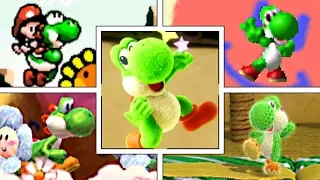 Evolution Of First Levels In Yoshi Games (1995-2019 Main Series)