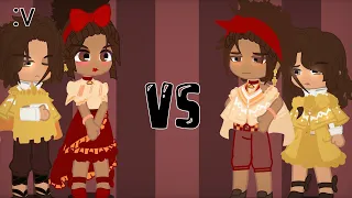 Dolores y Camilo VS Diego y Camila (Encanto) Gacha club