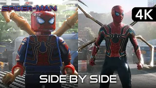 Spider-Man No Way Home Trailer IN LEGO - Side by Side Version