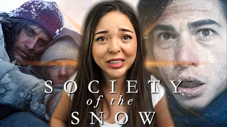 LATINA REACTS TO "LA SOCIEDAD DE LA NIEVE"