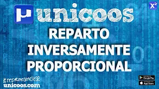 Reparto inversamente proporcional SECUNDARIA (2º ESO)