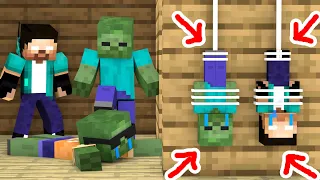 Monster School : Baby Zombie And Bad Gangsters - Minecraft Animation