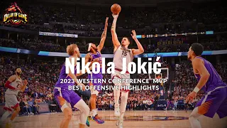 Nikola Jokić 2023 NBA Playoffs MVP | Offensive Highlights