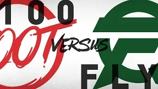 NA LCS - 100 Thieves vs FlyQuest - Week 9 Day 3