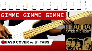 Gimme gimme gimme - ABBA (BASS COVER + TABS)