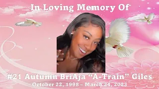 Autumn BriAja Giles - Celebration of Life