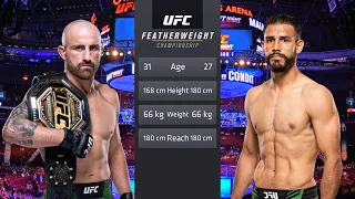 Alexander Volkanovski vs Yair Rodríguez Full Fight - UFC 290 Fight Night