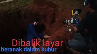 beranak dalam kubur SUT jam 23:lebih di balik layar kuburan asli . bikin merinding