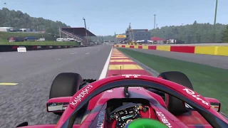 Formula 1 2018 (PS4) Onboard Lap Around Spa Francorchamps - [Belgium Grand Prix]