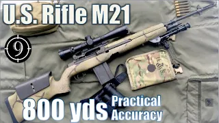 M21 to 800yds: Practical Accuracy  (Leupold Mk4 LR/T 3.5-10x40mm, M14/M1a sniper)