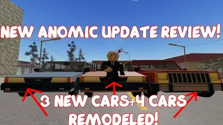 NEW ANOMIC UPDATE IS OUT!(UPDATE REVIEW)