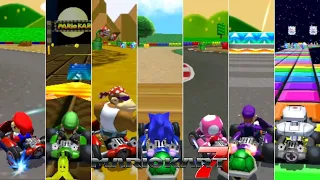Mario Kart 7 CTGP-7 // All 7 Super Mario Kart Courses [150cc]