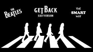 Beatles Get Back. Easy Guitar Lesson (The Smart Way)