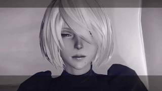 NieR: Automata - 2B calibration easter eggs (as 2B)