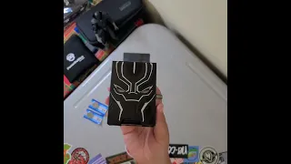 @cardmafia Black Panther unboxing!! #asmr #blackpanther #marvel #unboxing #Deck #collectible