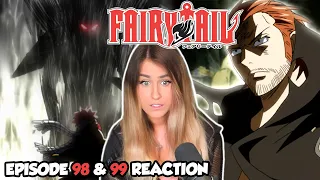 NATSU VS GILDARTS! Fairy Tail Episode 98 & 99 Reaction + Review!