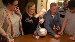 Christmas 2016 - Saran Wrap Ball Game