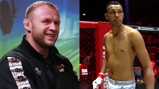 Shlemenko's student knocked out a two-meter Brazilian Mutant! Hard knockout from the Russian fighter