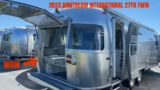 AMAZING WALKTHROUGH....2023 AIRSTREAM INTERNATIONAL 27FB TWIN