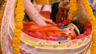 Koi Kahe Kanha Koi Krishna Gopal ||Krishna janm lyrical video song ||  radhakrishna || starbharat