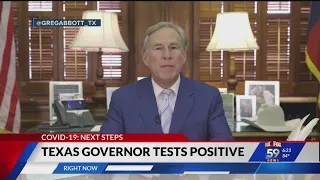 Texas Governor tests positive for COVID-19